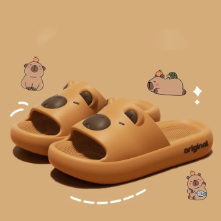 Capybara Cute Cartoon Slippers Sweet Indoor Outdoor Antypoślizgowe slajdy Grube miękkie podeszwy EVA Buty Kawaii
