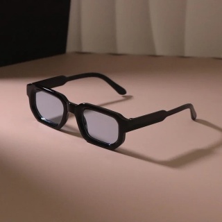 Nowe prostokątne okulary przeciwsłoneczne damskie męskie luksusowe markowe designerskie okulary przeciwsłoneczne na co dzień kobiece męskie plastikowe osobowości okulary zewnętrzne