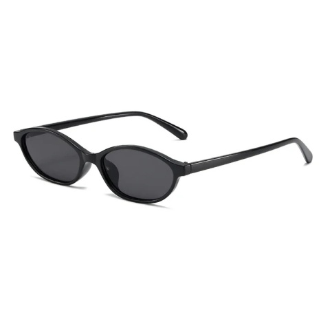 Retro okulary przeciwsłoneczne z owalną ramką moda spersonalizowane modne małe okulary przeciwsłoneczne Punk kocie oczy parasolka okulary przeciwsłoneczne