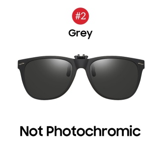 VIVIBEE męskie fotochromowe soczewki polaryzacyjne odchylane okulary przeciwsłoneczne damskie okulary przeciwsłoneczne do jazdy z klipsami 2025 popularny produkt