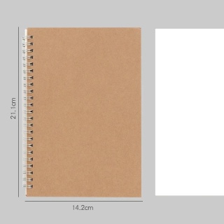A4/A5/A6 notatnik w linie kropki pusta siatka papierowy dziennik książka do szkolnych materiałów biurowych artykuły papiernicze