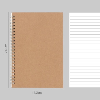 A4/A5/A6 notatnik w linie kropki pusta siatka papierowy dziennik książka do szkolnych materiałów biurowych artykuły papiernicze