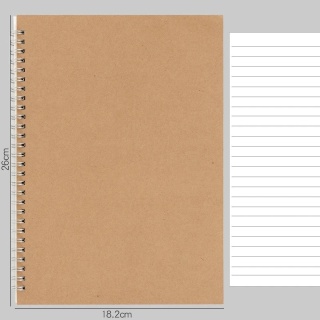 A4/A5/A6 notatnik w linie kropki pusta siatka papierowy dziennik książka do szkolnych materiałów biurowych artykuły papiernicze