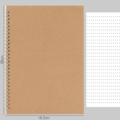 A4/A5/A6 notatnik w linie kropki pusta siatka papierowy dziennik książka do szkolnych materiałów biurowych artykuły papiernicze A4/A5/A6 notatnik w linie kropki pusta siatka papierowy dziennik książka do szkolnych materiałów biurowych artykuły papiernicze