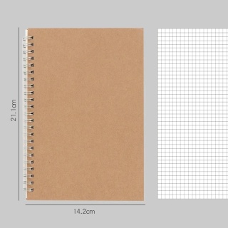 A4/A5/A6 notatnik w linie kropki pusta siatka papierowy dziennik książka do szkolnych materiałów biurowych artykuły papiernicze
