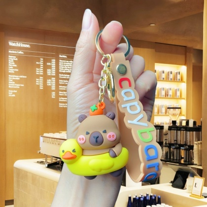 Dekoracje urodzinowe z kapybarą Balony Papierowa jednorazowa zastawa stołowa Kubek Talerz Baby Shower Dzieci Śliczne akcesoria imprezowe z kapybarą Zabawki