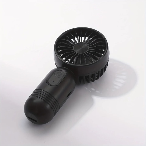 Mini przenośny wentylator ładowany przez USB z lekkim ręcznym wentylatorem akumulatorowym - idealny do wentylatora biurowego, na zewnątrz, podróży i na kempingu