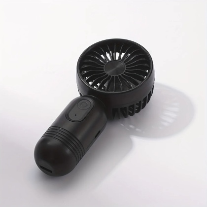 Mini przenośny wentylator ładowany przez USB z lekkim ręcznym wentylatorem akumulatorowym - idealny do wentylatora biurowego, na zewnątrz, podróży i na kempingu