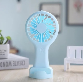 Nowy ręczny wentylator z ładowaniem Mini USB - przenośny, kreatywny design do użytku domowego, biurowego i na zewnątrz