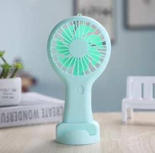Nowy ręczny wentylator z ładowaniem Mini USB - przenośny, kreatywny design do użytku domowego, biurowego i na zewnątrz