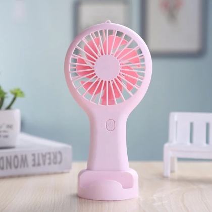 Nowy ręczny wentylator z ładowaniem Mini USB - przenośny, kreatywny design do użytku domowego, biurowego i na zewnątrz